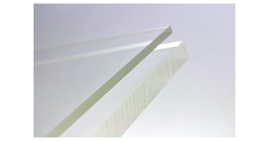 Transparentes Methacrylat, lasergeschnitten, A1-A6